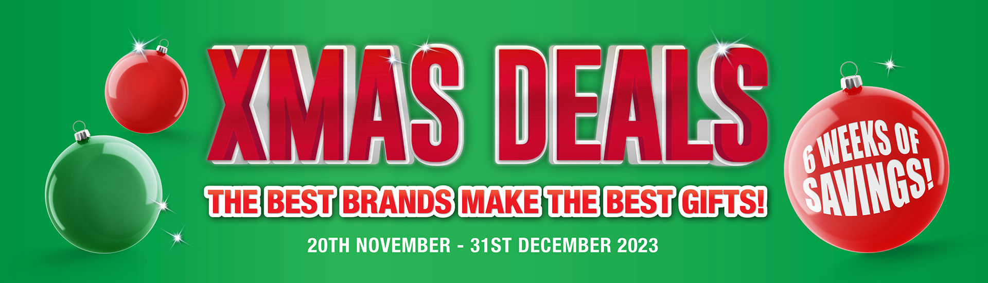 2023 Christmas Catalogue Homepage Banner