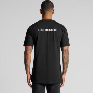 Dual Branded Cotton T-Shirt (Logo Back)