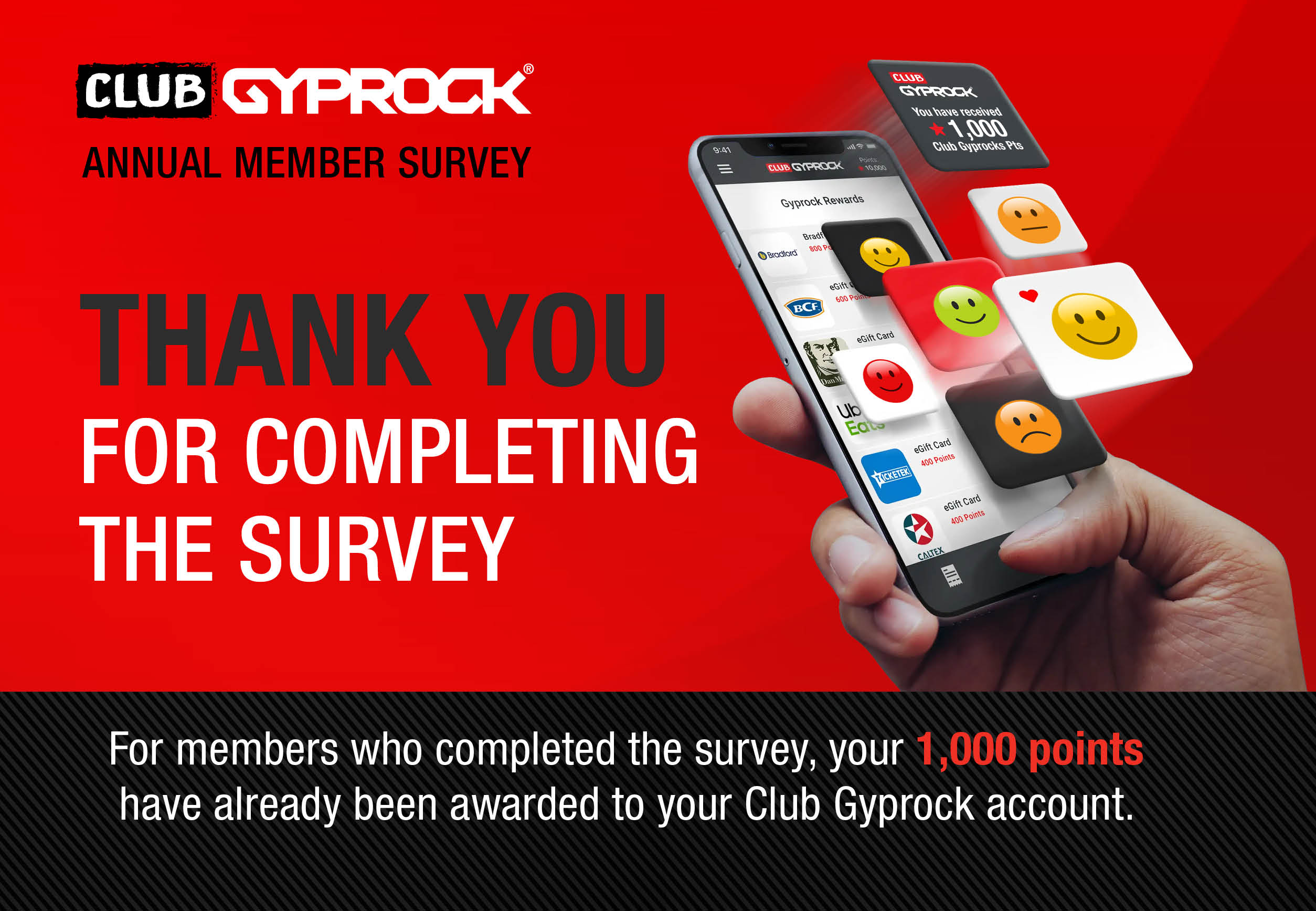 CSR Annual Survey Thank You mobile