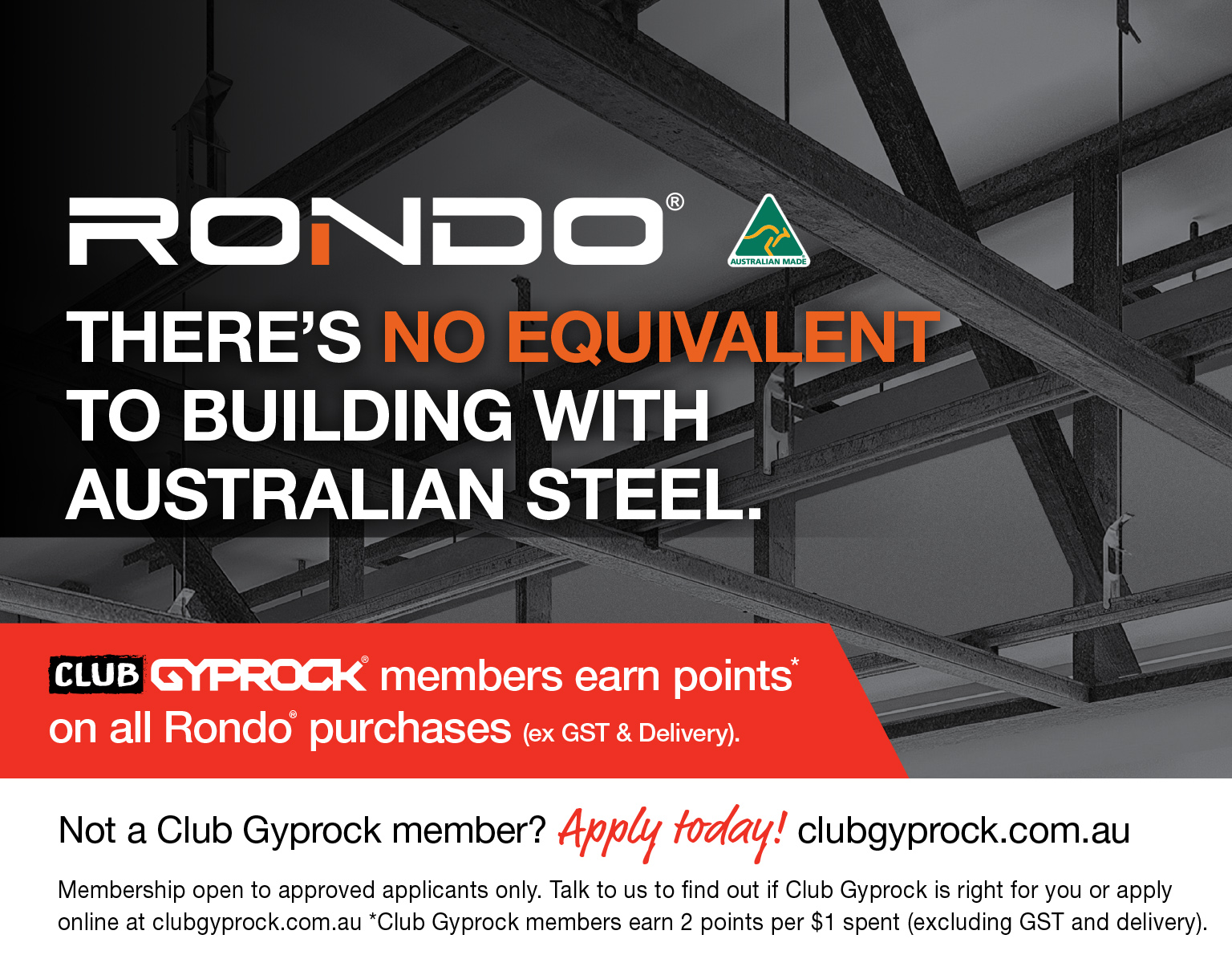 CSR Gyprock Trade Center Rondo No equivalent Awareness Campaign mobile banner